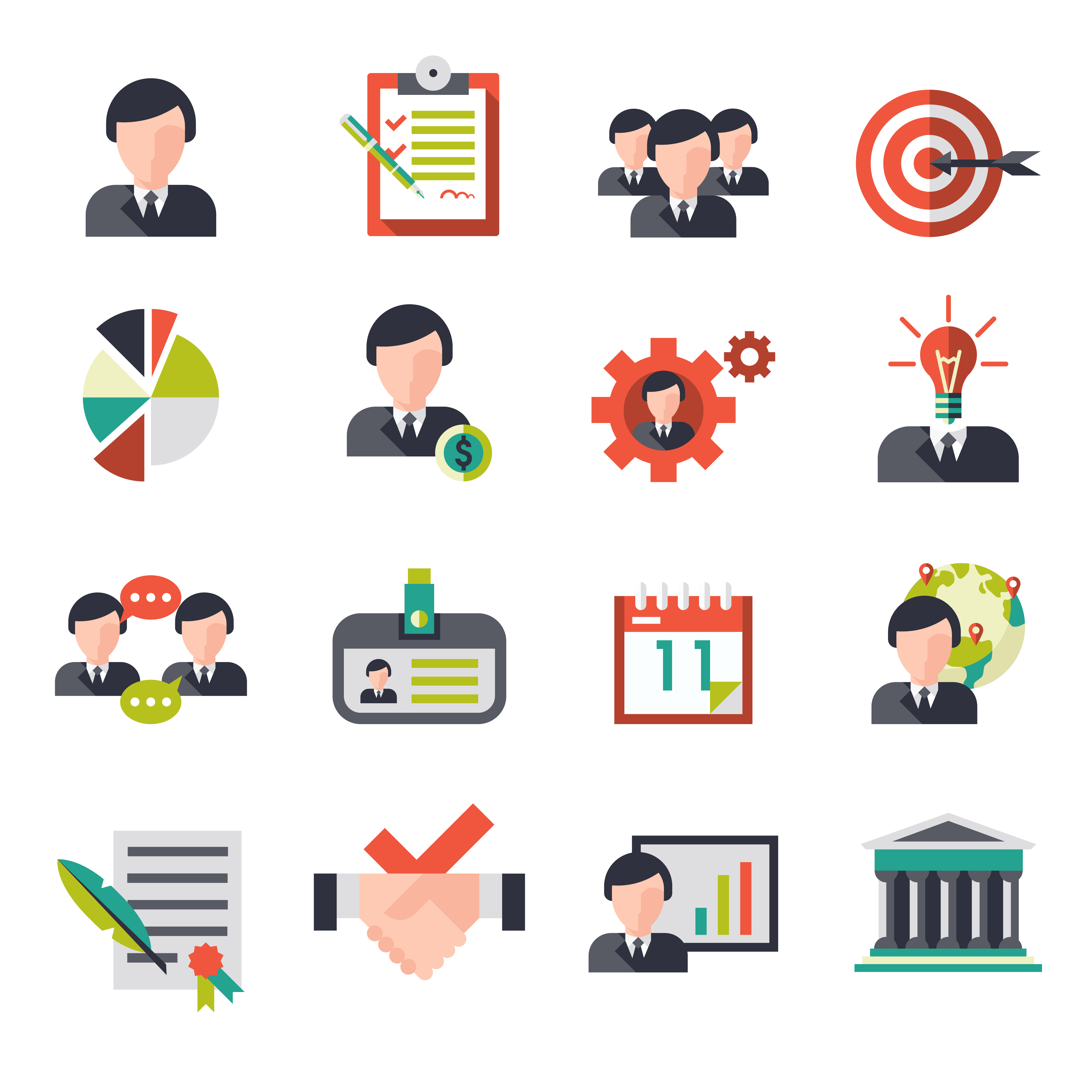  Business  Management Icons  Download Free  Vectors Clipart 