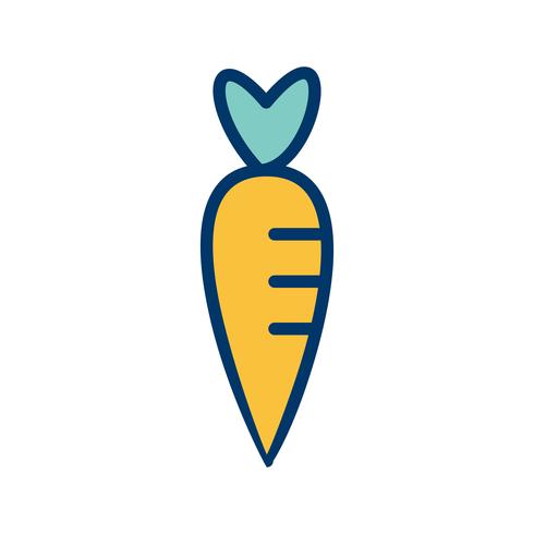 Vector Carrot Icon 