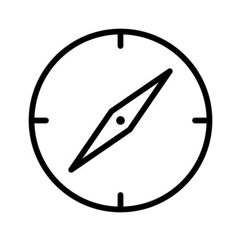 Vector Compass Icon