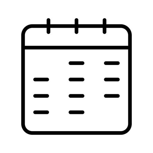 Vector Calendar Icon