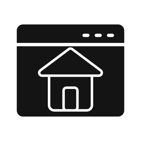 Vector Homepage Icon