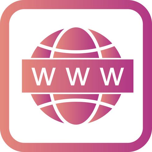 Vector Web Search Icon