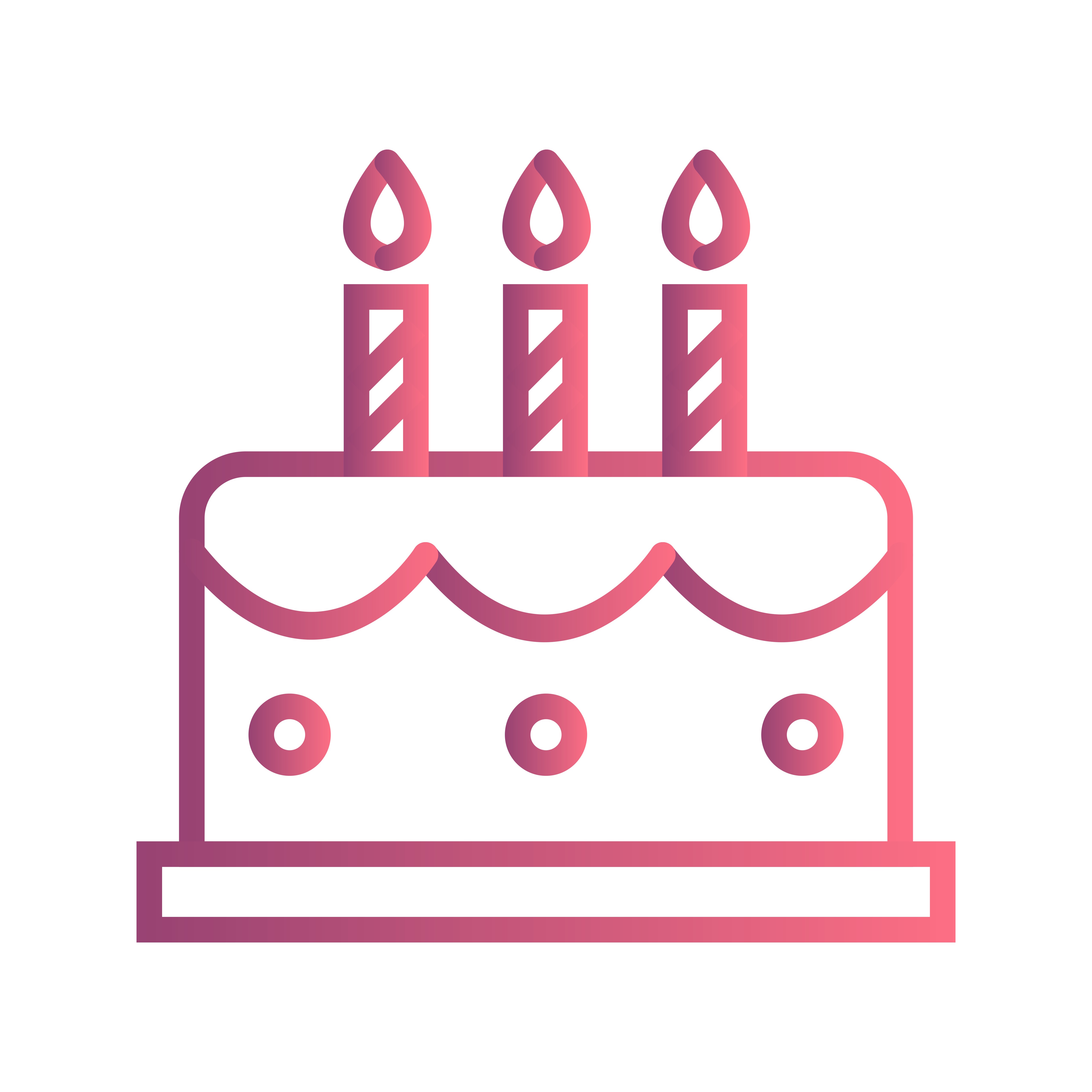 Vector Cake Icon 439744 Vector Art at Vecteezy