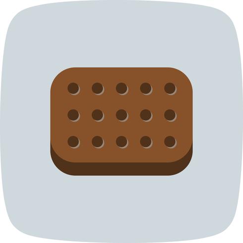Vector Biscuit Icon