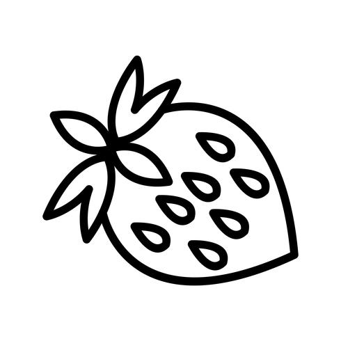 Vector Strawberry Icon