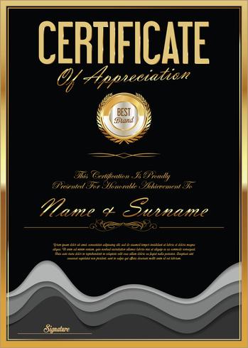 Certificate vector