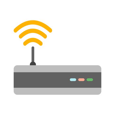 Vector icono de WiFi