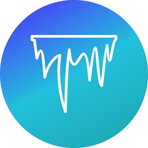 Icicle Vector Icon