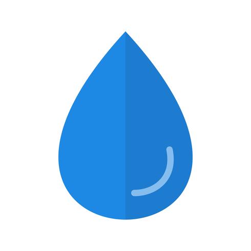 Rain Drop Vector Icon 440036 Vector Art at Vecteezy