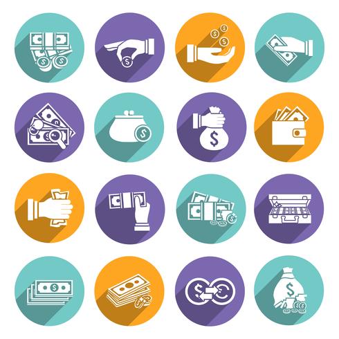 Money Icons Set vector