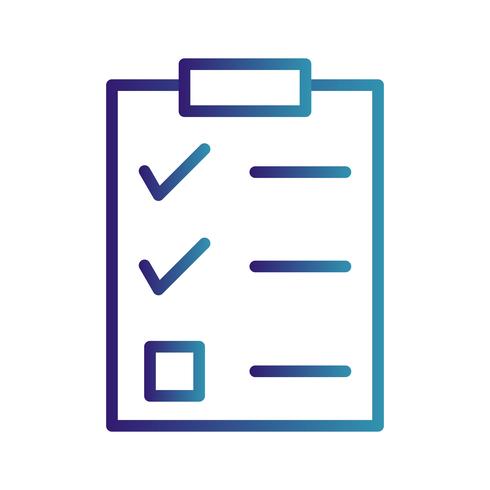 Vector Checklist Icon