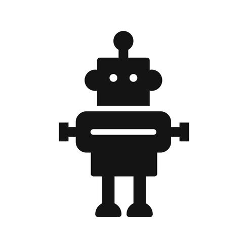 Icono de vector de robot