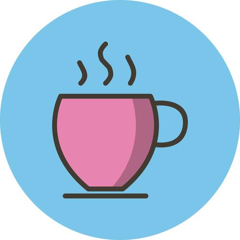 Vector icono de té