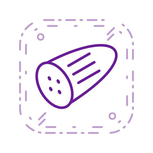 Vector icono de pepino