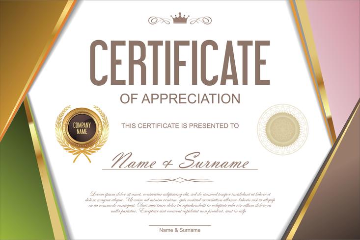 Certificate vector