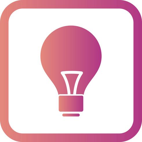 Vector Bulb Icon