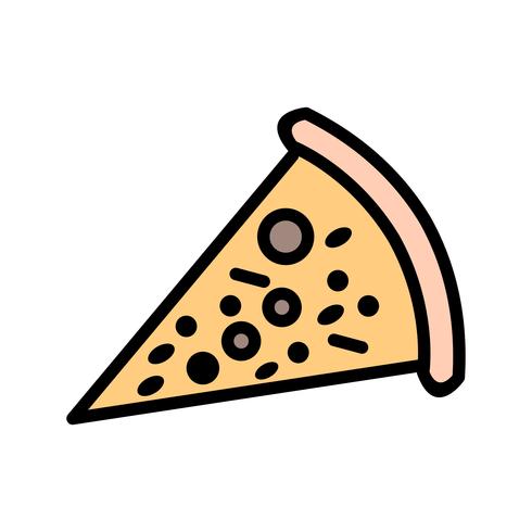 Vector icono de pizza