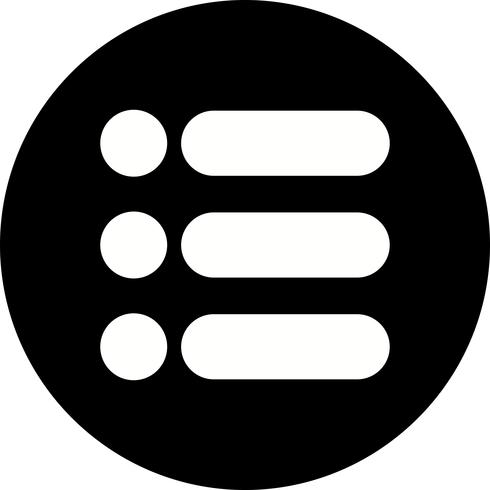 List Vector Icon