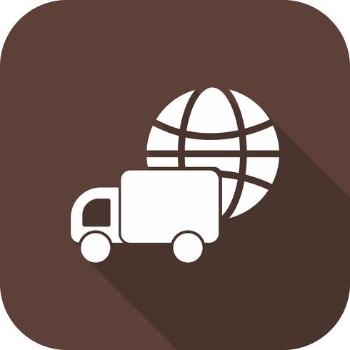 Vector Global Delivery Icon