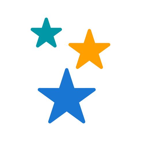 Estrellas vector icono