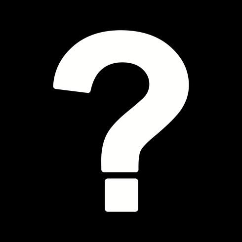 Question Mark Vector Icon