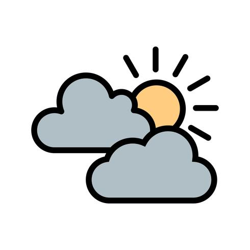 Sunny Vector Icon