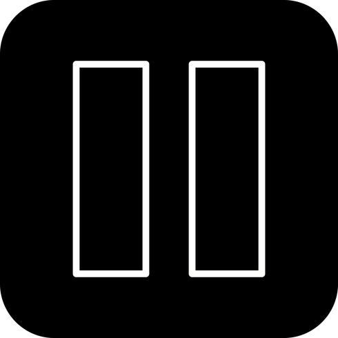 Pause Vector Icon