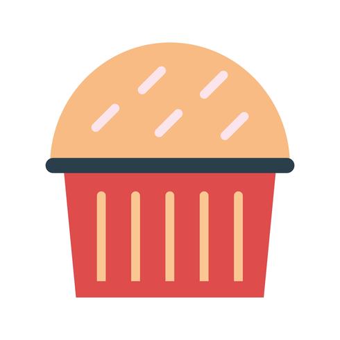 Vector Cupcake Icon