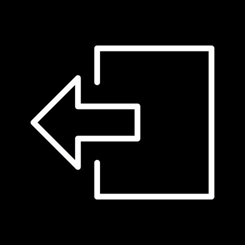 Logout Vector Icon