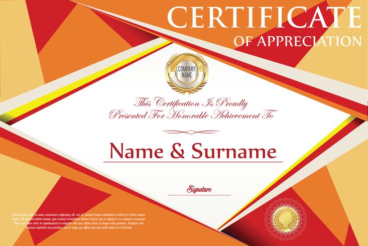 Certificate vector