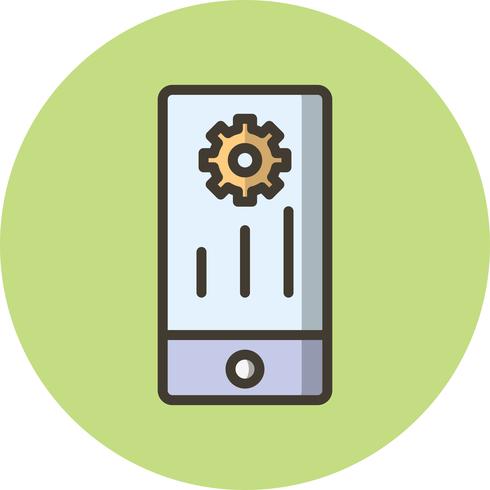 Vector Mobile Marketing Icon