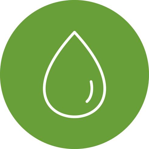 Rain Drop Vector Icon