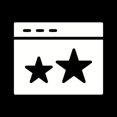 Vector Starred Icon