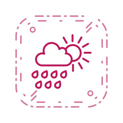 Summer Rain Vector Icon