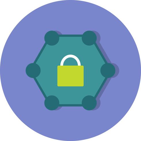 Vector Protected Network Icon