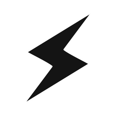  Lightning Button Vector Icon