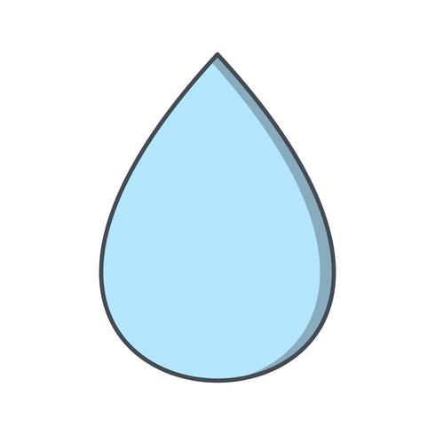 Rain Drop Vector Icon