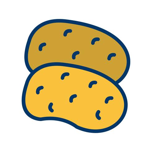 Vector Potatoes Icon