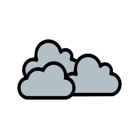  Cloudy Vector Icon