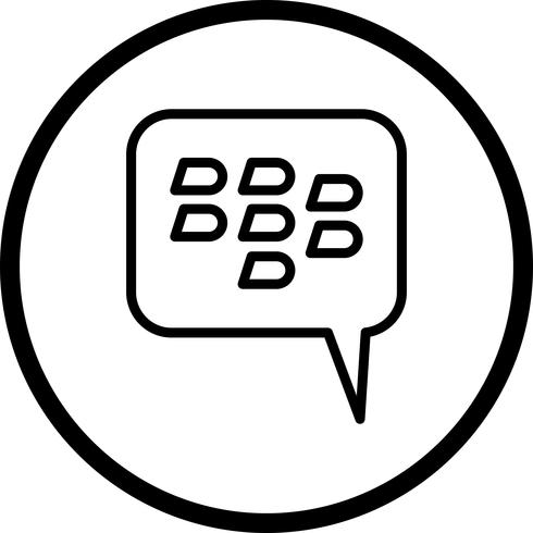 blackberry Vector Icon