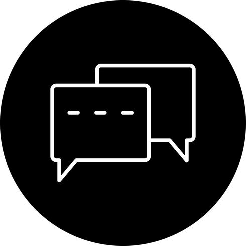 Vector Conversation Icon