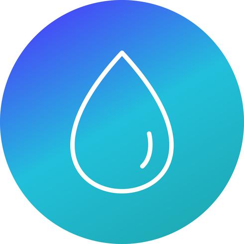 Rain Drop Vector Icon