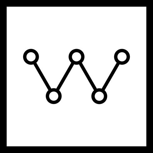 Vector icono de enlace