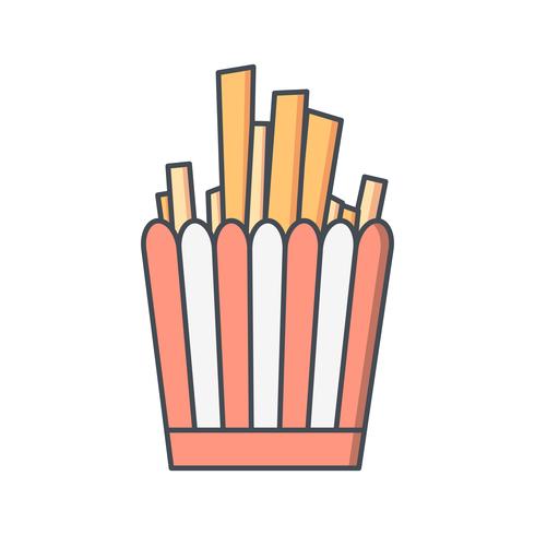 Vector French Fries Icon