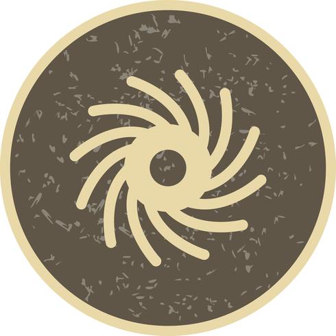 Black Hole Vector Icon