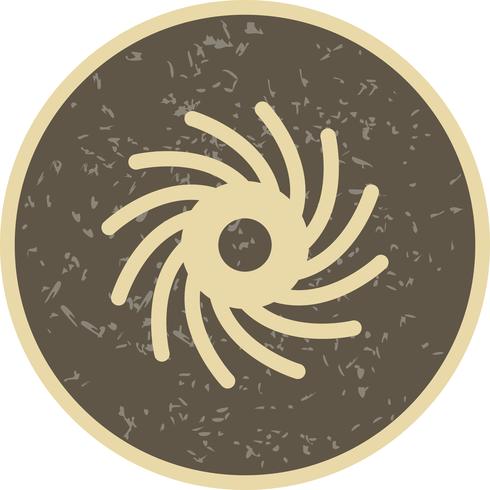 Black Hole Vector Icon