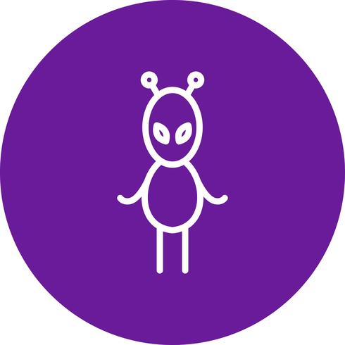 Alien Vector Icon