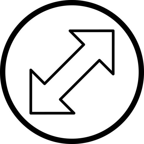 Double Arrow Vector Icon