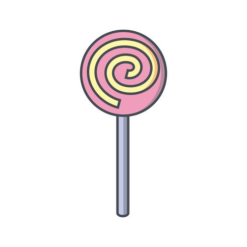 Icono de vector Lollipop