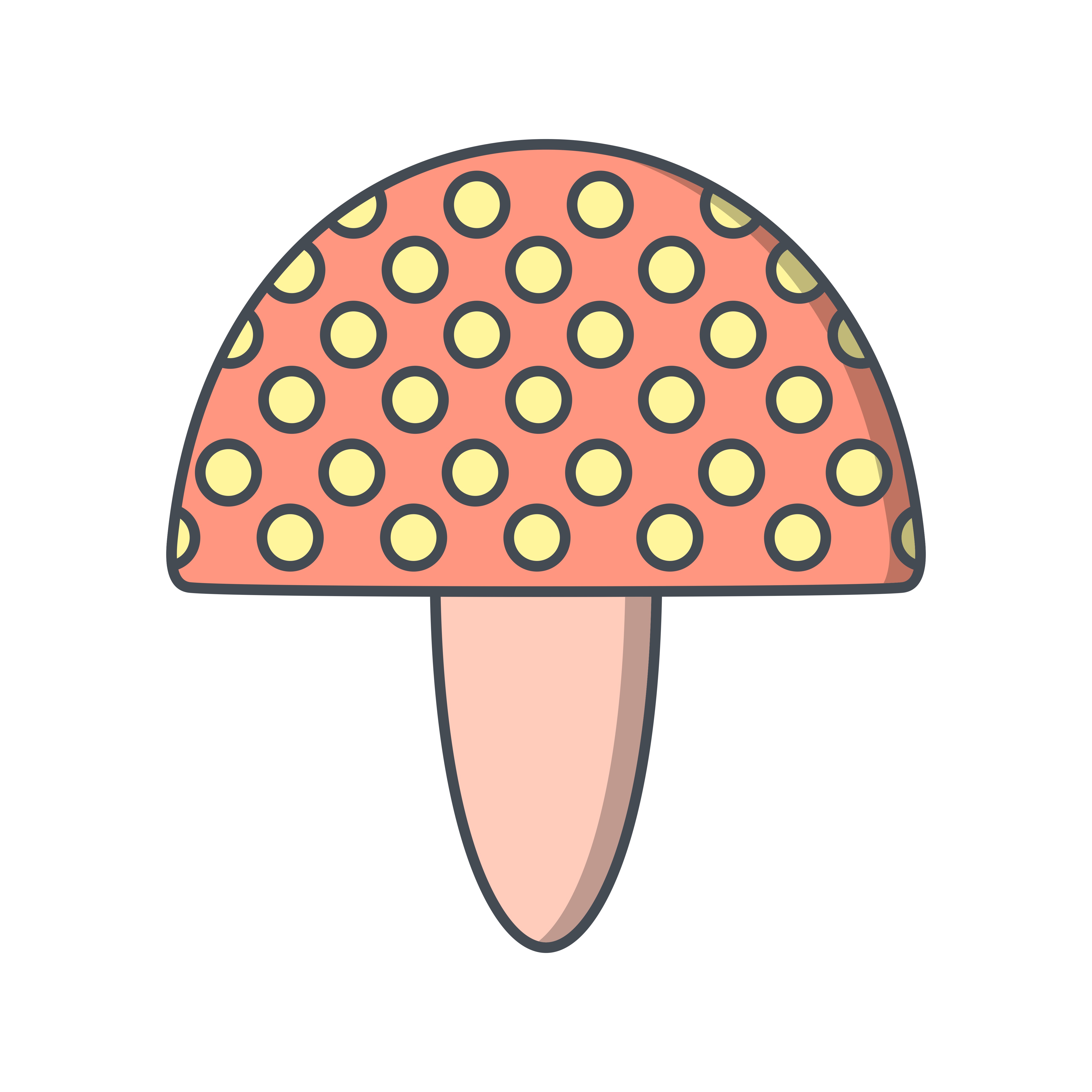 mushroom vector free download